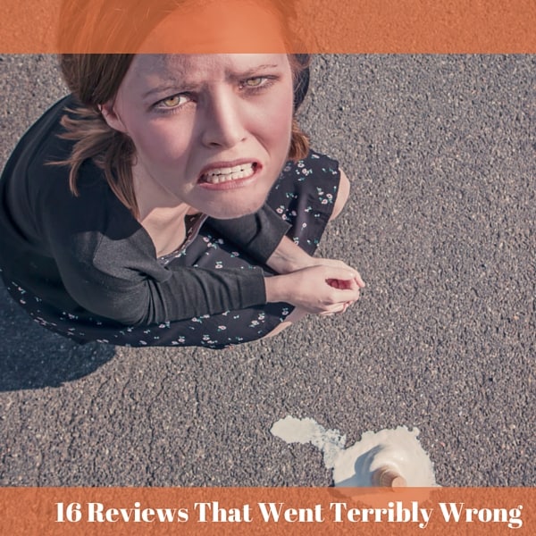 reviews that went terribly wrong